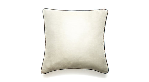 Bond Metallic Silver Linen Euro Sham